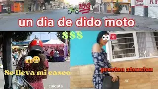 Esto ganas un dia en Didi moto Neza/Cdmx/Una clienta me invita algo/Se lleva mi casco.