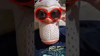Tratamento e acne e &oacute;culos para ficar mais belo #monkey #masks #boredapes
