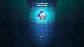 Max Level Skeleton 🦴💀 Mastery | Clash Royale            #fyp