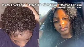 Updated Wash Day/ Hair Care Routine For Natural Hair | Hair Growth & Length Retention Friendly!