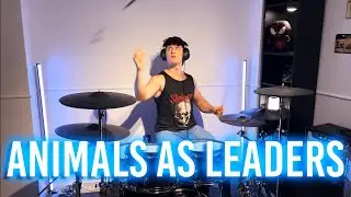 Playing one of the MOST complex DRUM parts in modern DJENT | TOOTH AND CLAW  - AAL