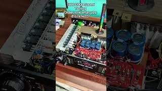 1000+1000 Watts Amplifier Sound Testing/ #dj #technical Bijoy #2000W #1000watts