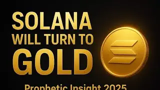  SOLANA WILL TURN TO GOLD #ratecutlive #fedreserve 