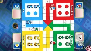 Ludo King Game in 4 Players | Ludo Game in 4 Players | Ludo Gameplay | Ludo Khela #ludogame