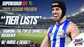 AFL SuperCoach 2025 | Breaking Down the Top 25 Owned Ruckmen