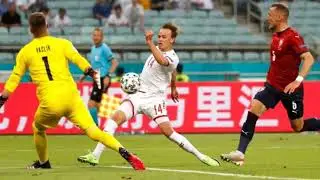 Czech republic vs Denmark 1-2 All Goals & Highlights Euro 2020