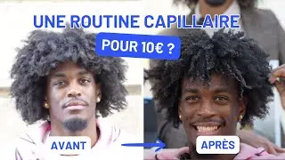 Une routine simple et efficace pour cheveux texturés à petit budget !