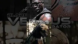 BLADE VS PREDATOR (PREY) #marvel #mcu #blade #vampire #predator #prey #shorts #ytshorts #marveledits