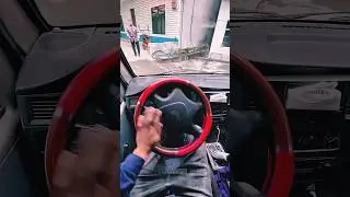 Tiny road,big skills!🚗🔥#shortvideo