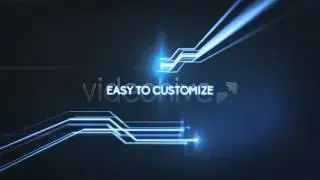Futuristic Titles after effects project