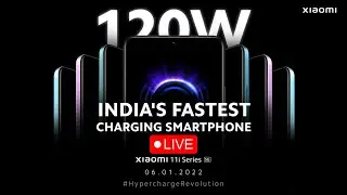 Xiaomi 11i Series 5G LIVE Launch Event #HyperChargeRevolution