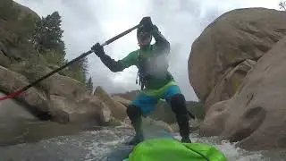 Whitewater Paddleboarding, South Platte River, Deckers, Colorado. #vanlife #sprinter #paddleboard