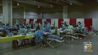 Dentists, Nurses Volunteer For Free Dental Clinic At David L. Lawrence Convention Center