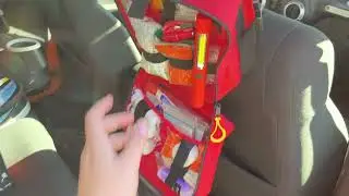Vehicle Trauma Response First Aid Kit: In Jeep Wrangler