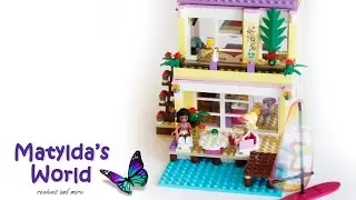 Lego Friends 2014 Stephanie's Beach House Set 41037 Review