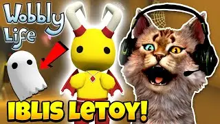 AKU MENYELAMATKAN HANTU LUCU & MENJADI IBLIS LETOY !! 😹 - Wobbly Life Indonesia