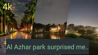 Walking Through Al-Azhar Park Cairo in 4K &ndash; Peaceful Garden Walk & Old Cairo Views