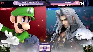 Akbros | SassyFlygon (Luigi) vs Draxsel (Falcon/Sephiroth) | Round Robin | AGN ROC City Run Back 38