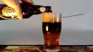 Black & Tan with pouring spoon