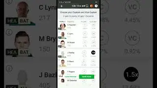 HUR VS HEA dream 11 team only for head to head #heavshur #cricket #bbl