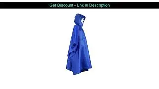 Best  Waterproof 3F Ul Gear 15D Nylon Raincoat Outdoor Camping Hiking Cycling Mini Tarp Multifuncti
