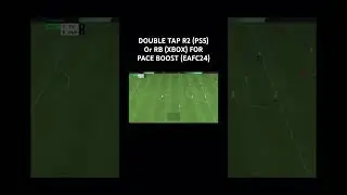 DOUBLE TAP R2 (PS5) Or RB (XBOX) FOR PACE BOOST (EAFC24) #eafc24 #helpful #PS5 #JACKOPLAYSGAMES