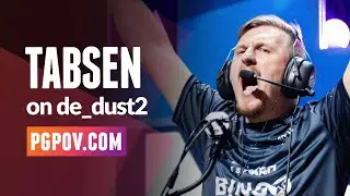 [CSGO POV] tabseN (BIG) vs NaVi / 33-18 / de_dust2 // Player Settings in desc.