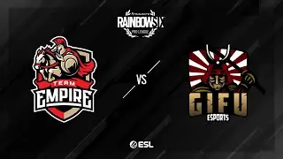 Team Empire vs. GiFu eSports - Coastline - Rainbow Six Pro League - Season X - EU