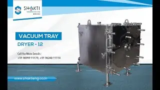 Vacuum Tray Dryer manufacturer in India Gujarat Ahmedabad  #Vacuumshelfdryer