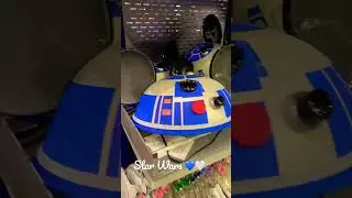 Star Wars hats at Disneyland 💙🤍