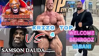 Ronnie Coleman Top 10 MR OLYMPIA 2025+SAMSON DAUDA quattro posizione+Behrooz TABANI in AMERICA 