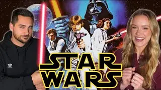HER FIRST TIME WATCHING *STAR WARS* (1977)