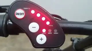 Электровелосипед Electric bike Tailg Cool Time - control panel (управление)
