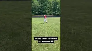 Other Team Didn’t Show So We Took BP #shorts #baseballshorts #baseball #baseballszn #sportsshorts