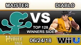 Hyrule Saga - KJS | Maister (Mr. Game & Watch) Vs. Diablo (Ryu) Top 128 Winners - Smash 4