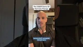The 3 BEST forms of hormone therapy! (Full vid on TikTok) #hormones #bhrt #trt #hormonetherapy