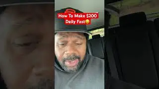 How To Make $200 Per Day Fast! #money #shorts