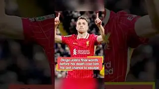 Diogo Jota&rsquo;s final words before his death cost him his last chance to escape.#fyp