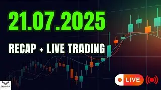 Live Momentum Trading Small Caps + Recap 21.7.2025