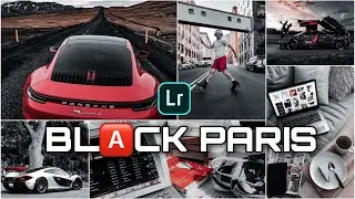 BLACK PARIS I MOBILE LIGHTROOM FREE PRESET | |FREE DOWNLOAD TUTORIAL I DNG FILE I