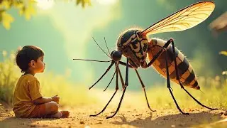 A Big Mosquito Enter The Village