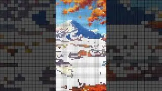 Mystery pixel coloring! #coloring #fun