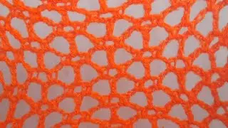 How To Crochet The Hexagon Mesh Stitch As Absolute Beginner In Crocheting. Crochet Tutorials