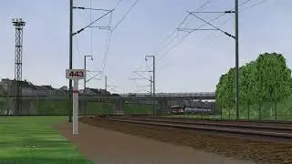 ORTS - Passage d'un TER a la sortie de Vitry