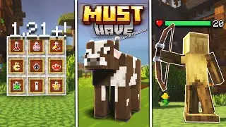 10 MUST Have 1.21 Vanilla Resource Packs For Minecraft Bedrock/PE!