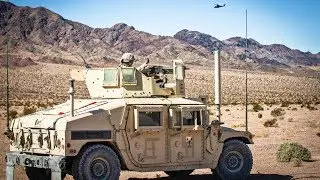 US Marines Conduct a Mechanized Assault Course During Integrated Training Exercise (ITX) 1-20
