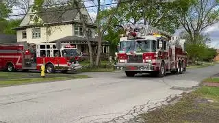 Truck 72 Arriving on Scene of a CO Alarm
