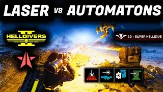 Helldivers 2 | Full Laser Build vs Automatons (Max Difficulty)