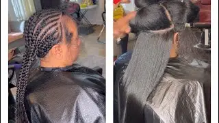 DOUBLE FEATURE: From Sew-In to Take-Down | Full Transformation + an encouraging word for U❤️