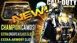 COD AW: NEW Championship Premium Customization Pack | NEW Weapon CAMO, Extra Armory & Class Slots!